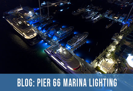 LED Dock Lighting For Boat Docks And Pilings - Electric Company Sarasota FL